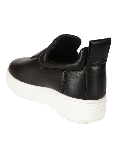 celine slip ons black|celine ladies shoes.